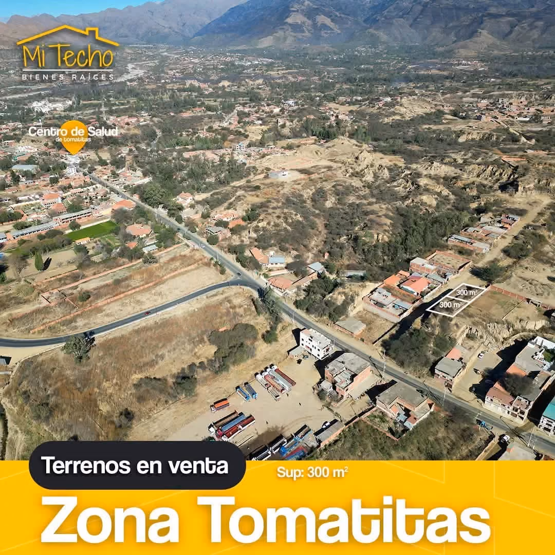 Lotes en venta tomatitas 300 m²