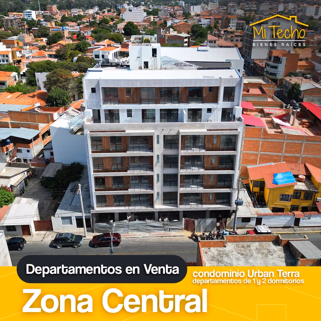 DEPARTAMENTOS DE UNA Y DOS HABITACIONES